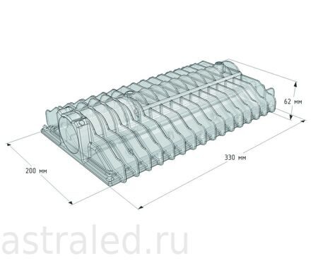 Светодиодный светильник  АТ-ДКУ-11-150-PFC тип Street