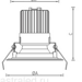 Светодиодный светильник OKKO IP54/IP20 13 WH 4000K (with driver) kd - фото №3