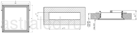 Светодиодный светильник ADV/K UNI LED 600 (50) HFD 4000K