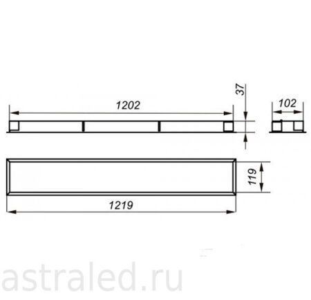 Светодиодный светильник GRA18-07-C-02