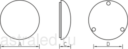 Светодиодный светильник RKL LED 29 4000K