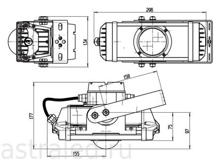 Светодиодный светильник СГУ-40-1101-Ex (LL-DS-040.Ex)