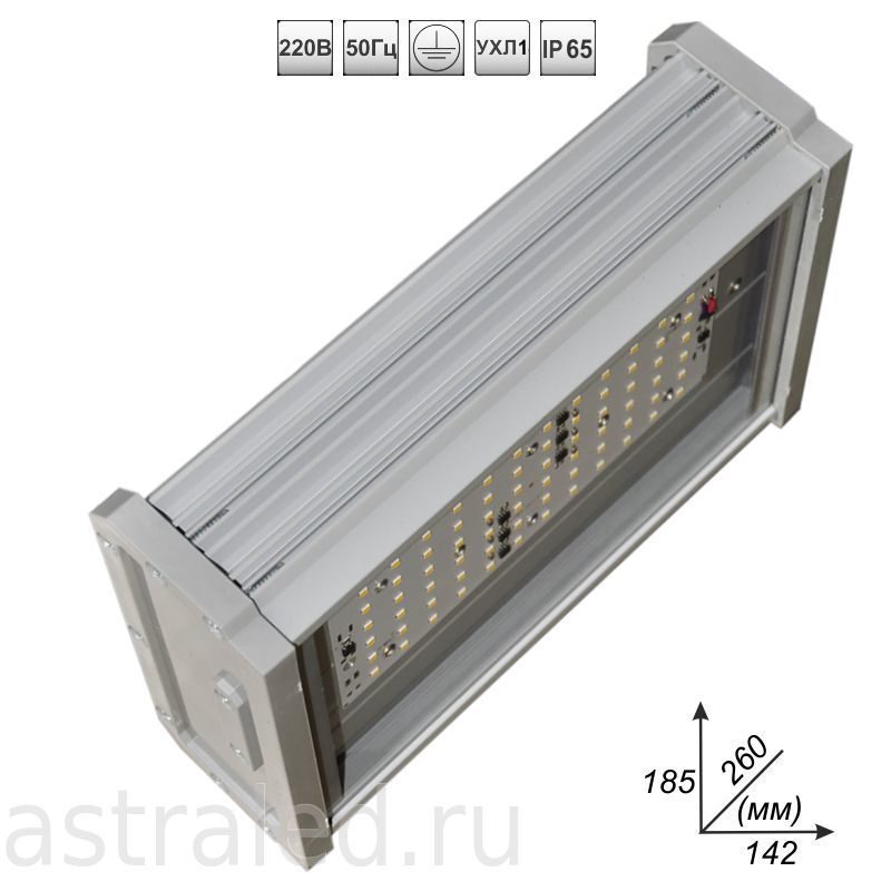 Светильник СБУ-60/ЖКХ-К LED IP65 4000К, 5000К