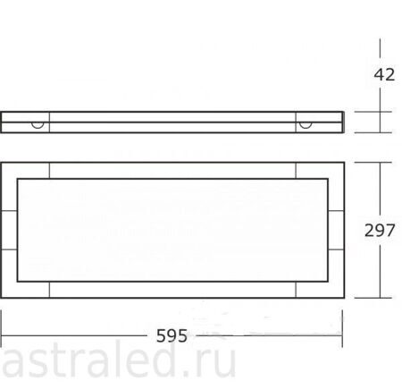 Светодиодный светильник GRA23-11-C-03