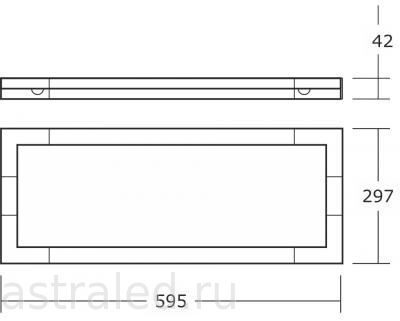 Светодиодный светильник GSA18-03-W-01