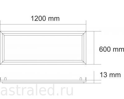 Светодиодный светильник GRP72-06-W-02