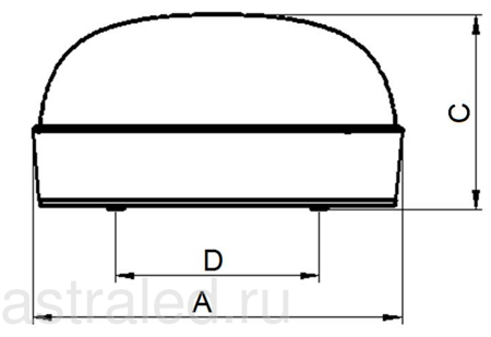 Светодиодный светильник DROP LED 9 STANDARD 4000K