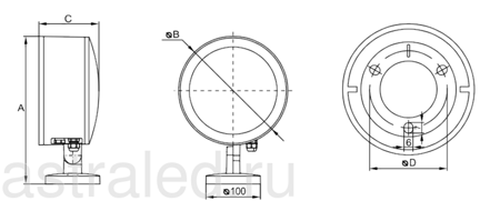 Светодиодный светильник GLOSS LED 30 D8 4000K