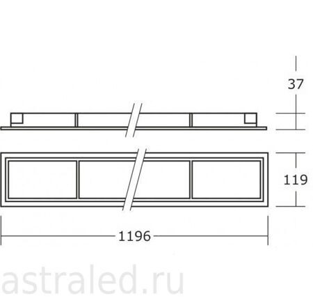 Светодиодный светильник GRA27-05-NW-02